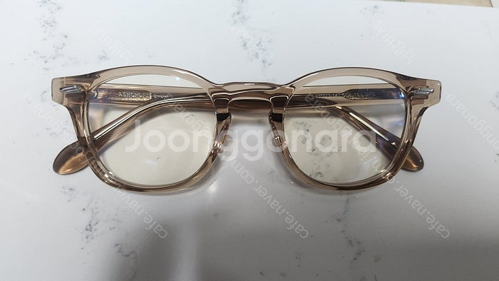 애쉬크로프트 긴즈버그48 라이트브라운스모크컬러(새제품)--0