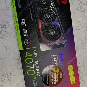 Asus strix rtx4070ti super 스트릭스 (인텍) 판매합니다