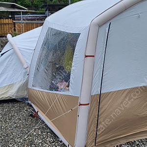 데카트론 에어텐트4.2+에어쉘터 팝니다.