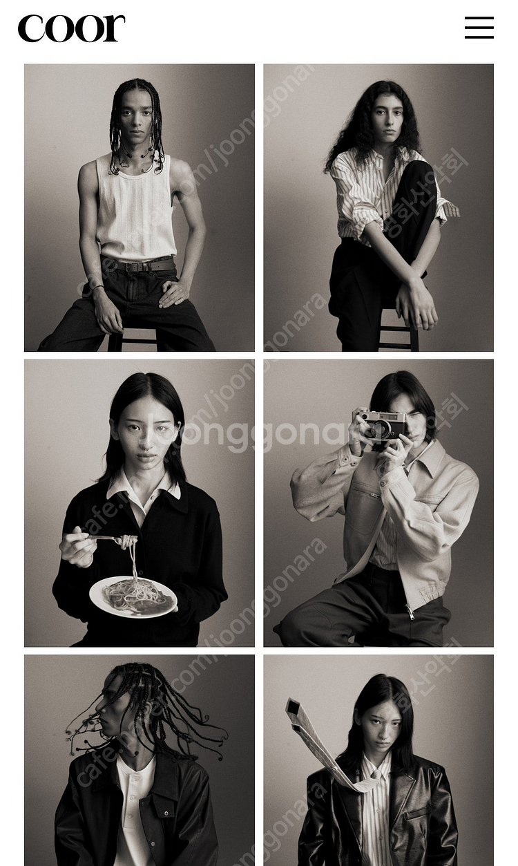 쿠어 coor 울 싱글 가을코트 봄가을 코트 AAA--1