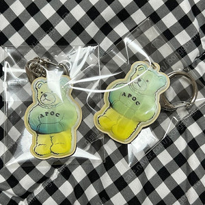 APOC 어피스오브케이크 곰돌이 키링 새상품