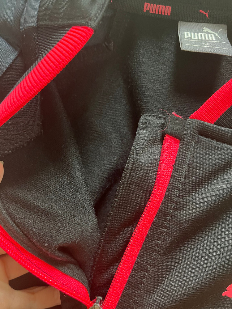 퓨마 키즈 집업 120--2