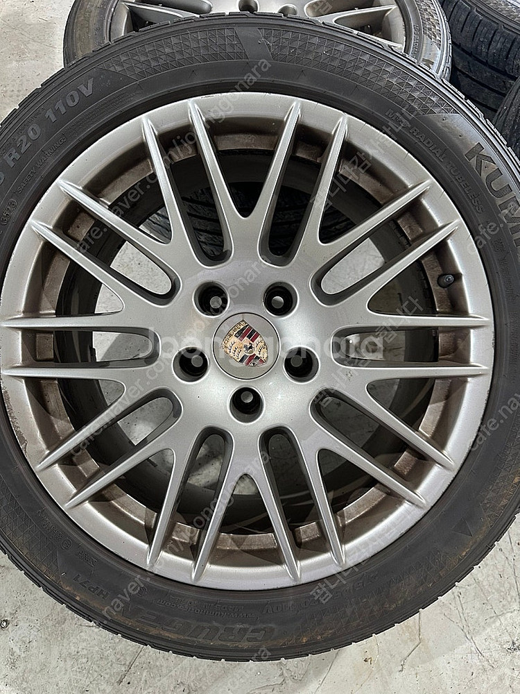 포르쉐카이엔958.2순정휠 1대분 판매합니다--0