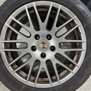 포르쉐카이엔958.2순정휠 1대분 판매합니다