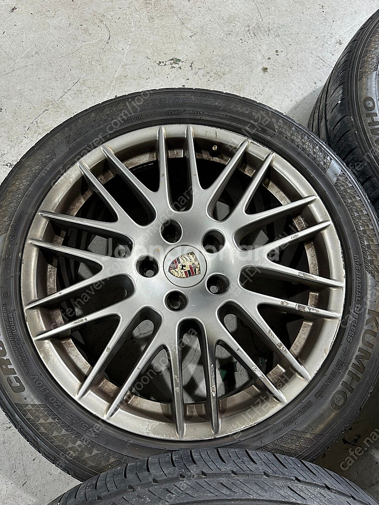 포르쉐카이엔958.2순정휠 1대분 판매합니다--2