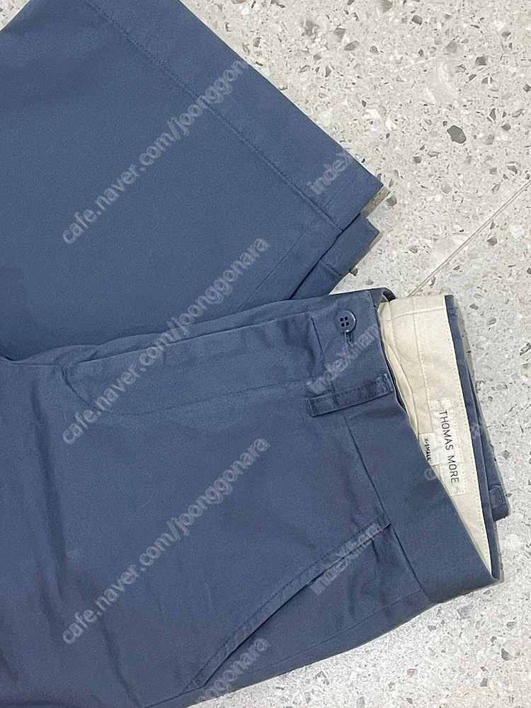 토마스모어 호크니팬츠 블루 새거 xs 이미지