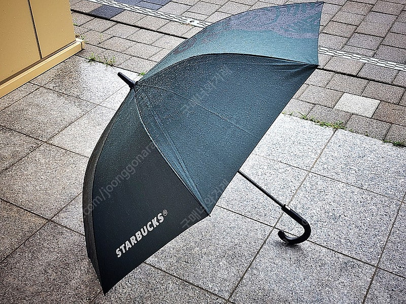 스타벅스 자동 장우산 이미지