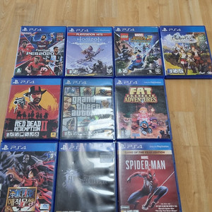 PS4 플스4 타이틀 레드 데드 리뎀션, GTA5 등 판매합니다.