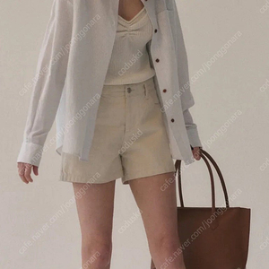 (새상품) 포유온 Alya 데님쇼츠 S