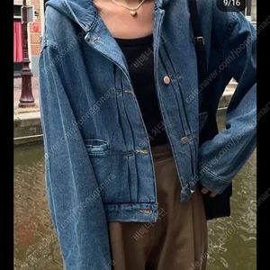 쏠라벨 데님자켓