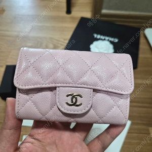 샤넬 클똑 연핑크