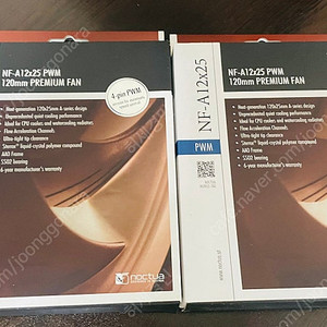 녹투아 noctua NF A12X25 PWM 2개 풀박스
