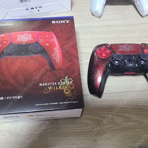 [ 택포 ] 듀얼센스 몬스터헌터 한정판 갈림방지링 장착