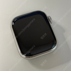 애플워치 8세대 스테인리스 41mm 실버
