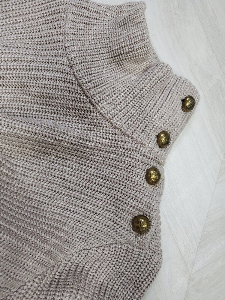 인하] 정품 토리버치 터틀넥 니트 원피스--7