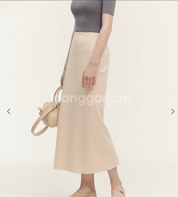 [새상품] SIE 시에 데이 레브 슬릿 스커트/유메르--4