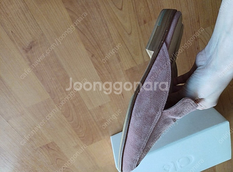 SIE 시에 cle 끌레 스웨이드 블로퍼 수제화 / 플...--2