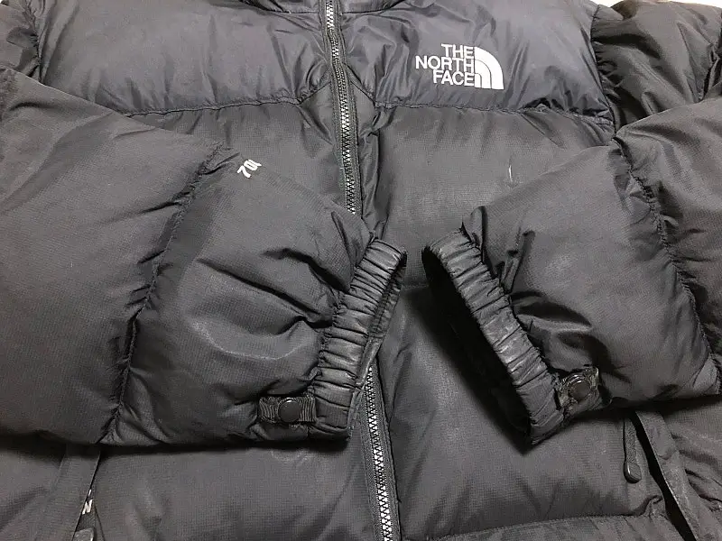 노스페이스 700 눕시 다운 자켓 블랙 무광 이미지