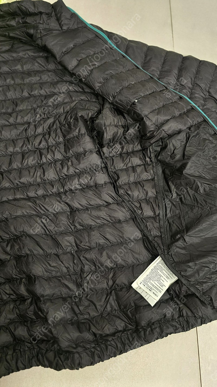 아크테릭스 구스 경량패딩 여성L사이즈--3