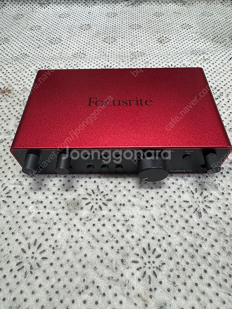 스칼렛 2I2 4세대 스튜디오 패키지 레코딩패키지 스칼...--1