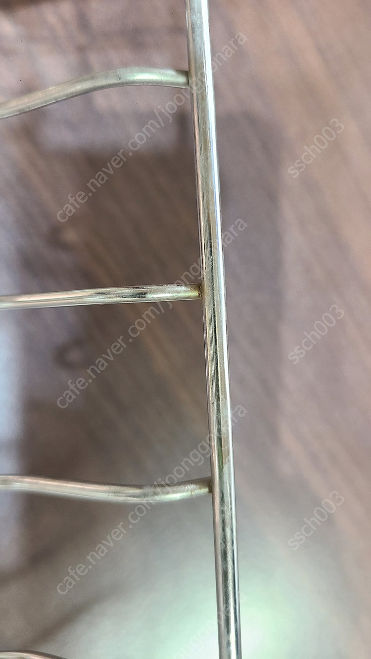 냐옹이 접시꽂이 선반 고양이 무늬 스텐 접시 거치대 택포 15000원 이미지