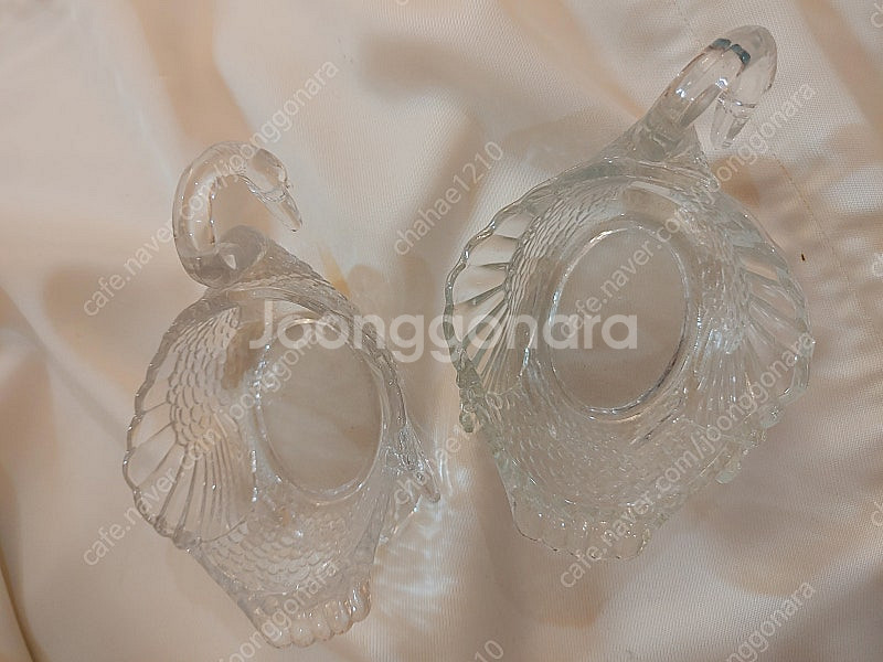 영국 투명 백조 보관함 보석함--0