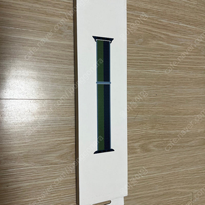애플워치 정품 스트랩 어비스 블루 모스 그린 45mm 새제품