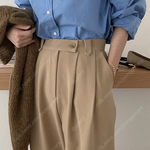 위드아웃썸머 리오슬랙스 베이지 S