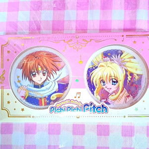 [미개봉] 피치피치핏치 카이토&루치아 9cm 컵받침대 코스터