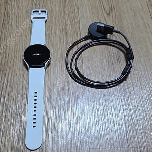 워치4 40mm 실버 블루투스