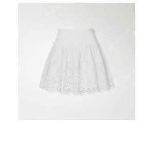 프레시라벨 freshlabel 스무디 펀칭 스커트 라이트베이지 S