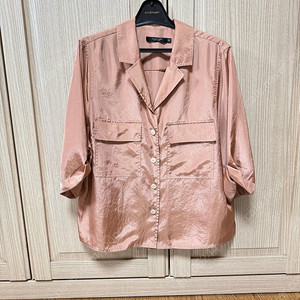 질스튜어트뉴욕 반팔 블라우스 반팔 셔츠 남방