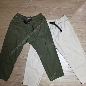 그라미치 테이퍼드 펜츠2종 팝니다 L사이즈