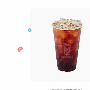 메가커피 아이스 아메리카노3장 기프티콘 팝니다