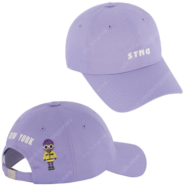 (새상품)stnd 연보라 볼캡--1