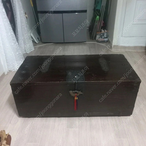 빈티지 고가구 궤짝 이불궤 수납함 이미지