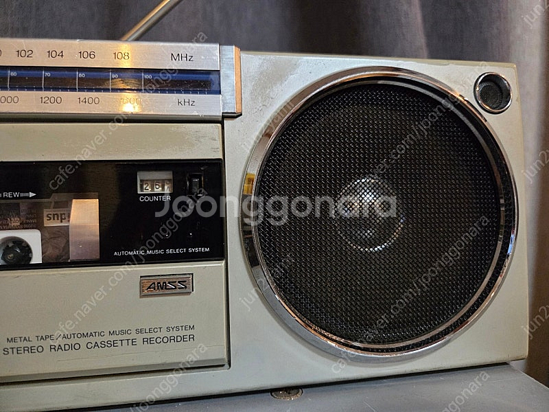 sanyo산요 카세트 붐박스 팝니다 m7750f--2