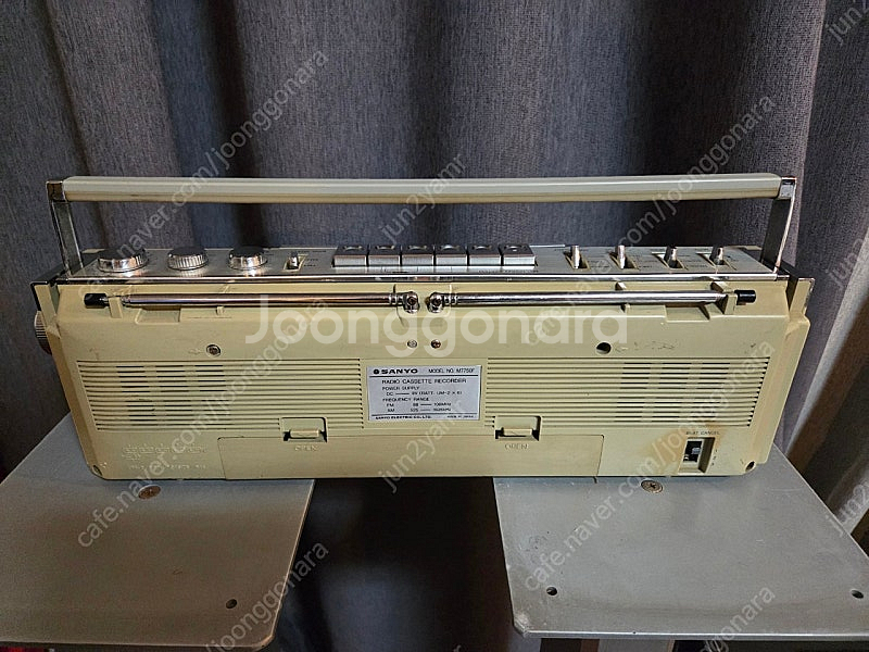 sanyo산요 카세트 붐박스 팝니다 m7750f--5