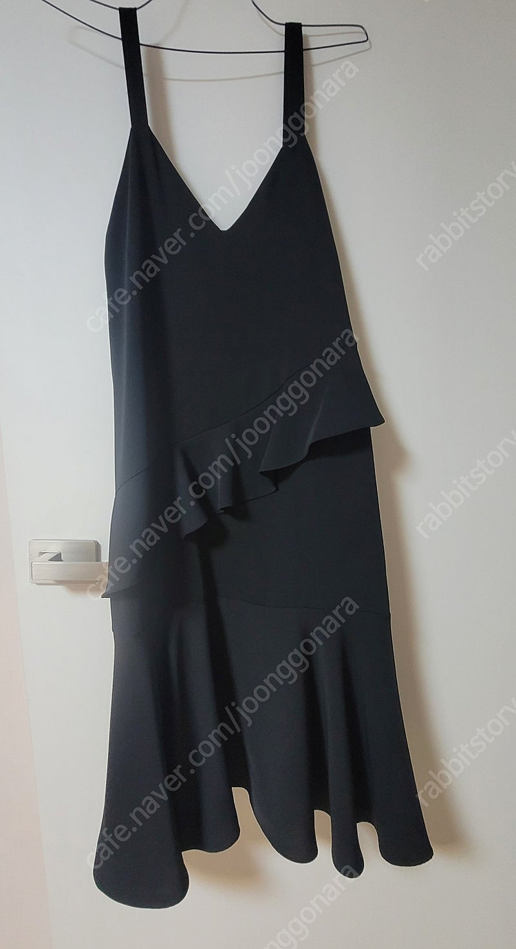 르샵 롱 뷔스티에 프릴 원피스 롱 원피스 나시 원피스--1