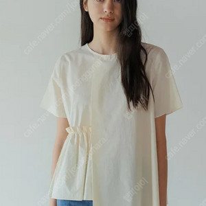 [새상품]링서울 셔링 블라우스 라이트 베이지