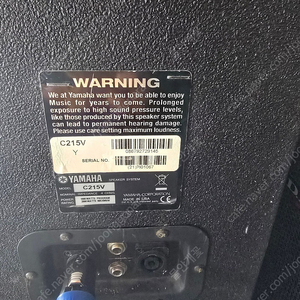 음향 스피커 DAS ds183 18인치 야마하 c215v 판매및교환