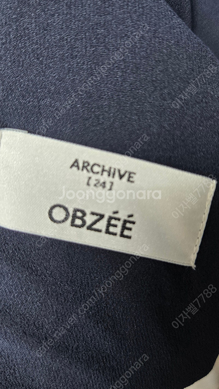 무배)한섬 오브제 플리츠원피스--7