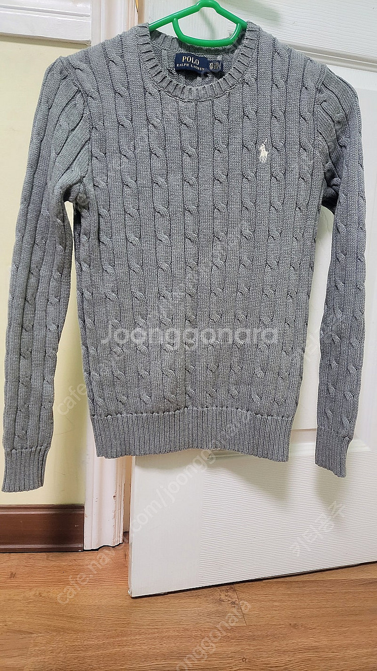 폴로 케이블 니트 시착 새상품--2