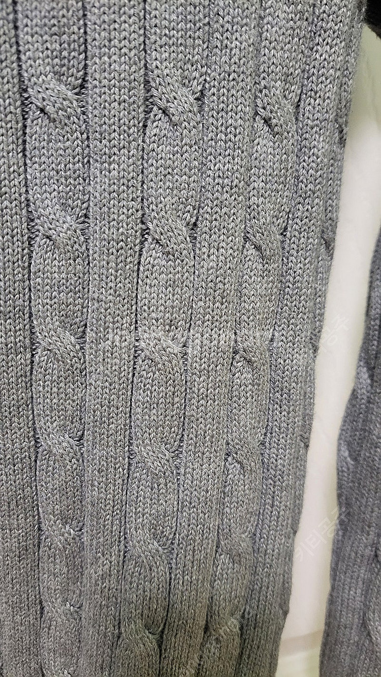 폴로 케이블 니트 시착 새상품--3