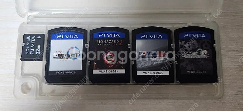 ps vita 타이틀 32기가 메모리 판매합니다--1