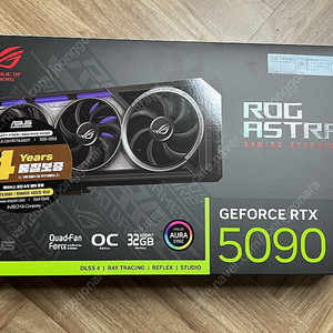 [ASUS] ROG Astral 지포스 RTX 5090 아스트랄 인텍앤컴퍼니 미개봉 팝니다
