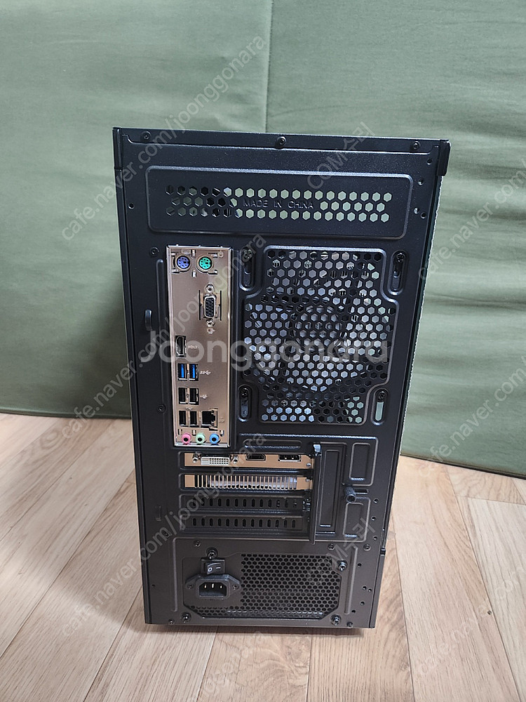 사무용 데스크탑 컴퓨터 i3-12100F, RX580 팝니다.--5