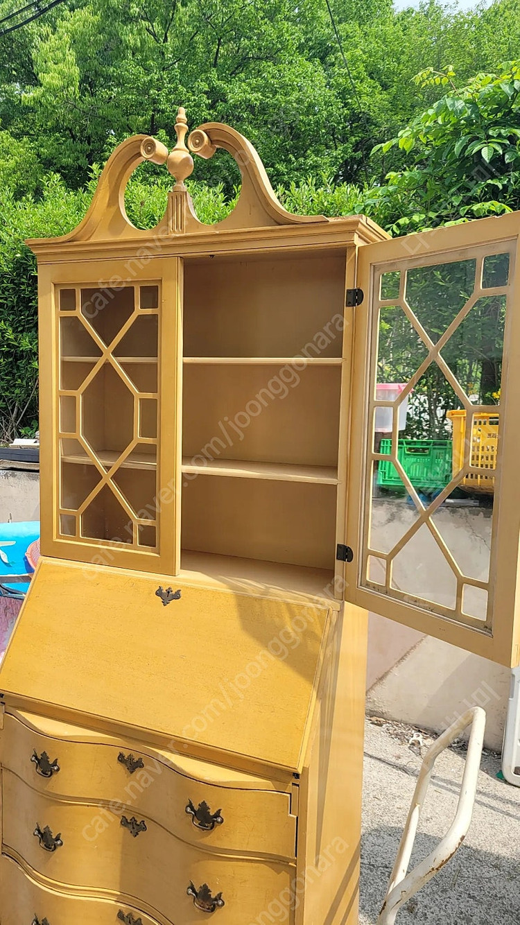 USA 앤틱 북케이스 장식장/카페 가구/카페인테리어/앤틱가구/장식장 이미지