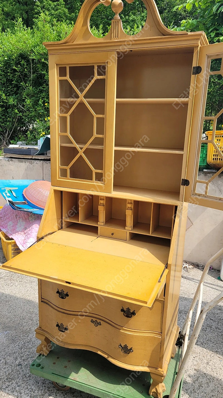 USA 앤틱 북케이스 장식장/카페 가구/카페인테리어/앤틱가구/장식장 이미지