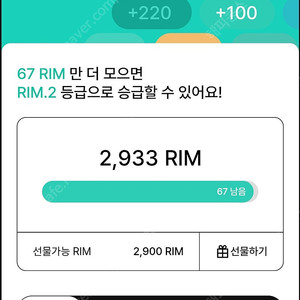 아난티 2900림 203,000원에 팝니다.(림당 70)